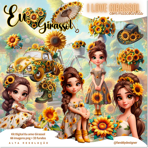 Kit Digital Girassol 157