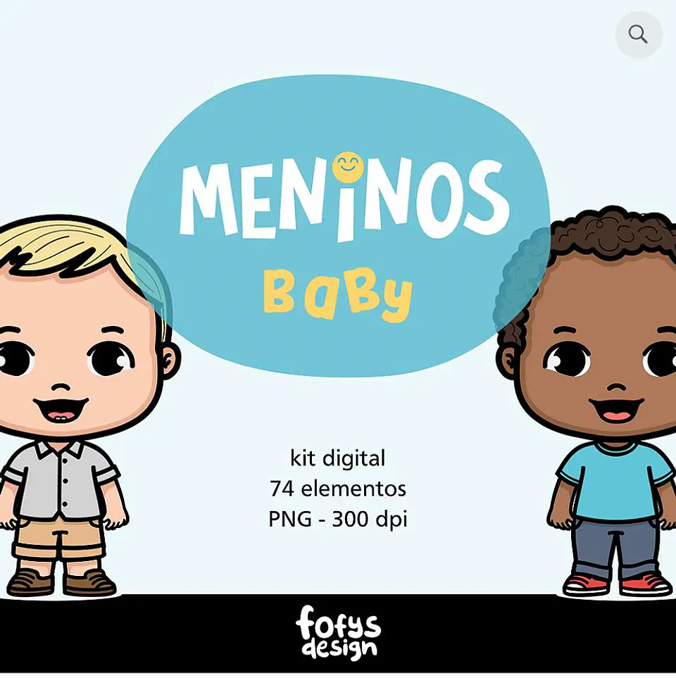 Kit Digital Meninos Baby 82 1