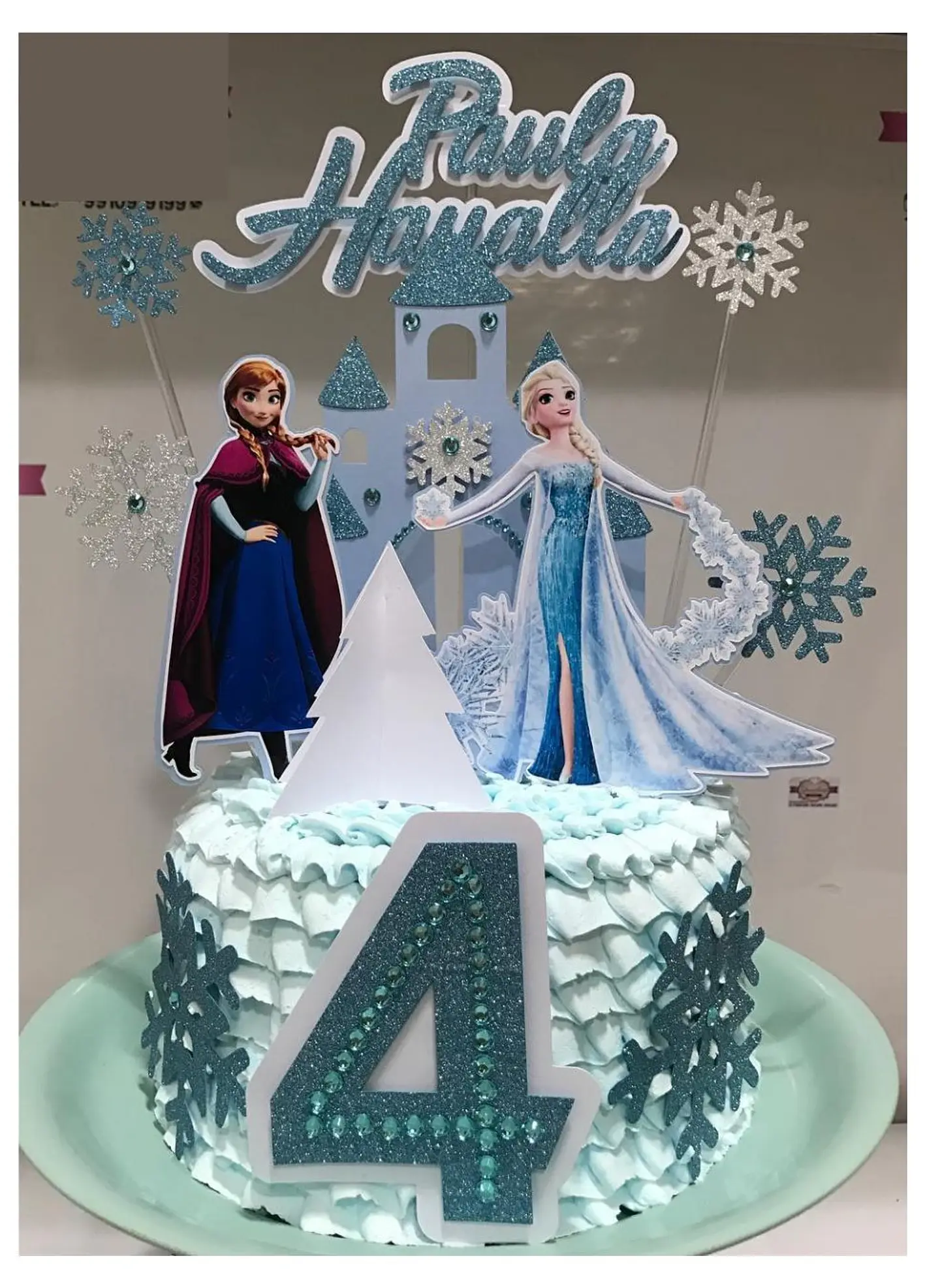 Arquivo de Corte Topo de Bolo Frozen 39 1
