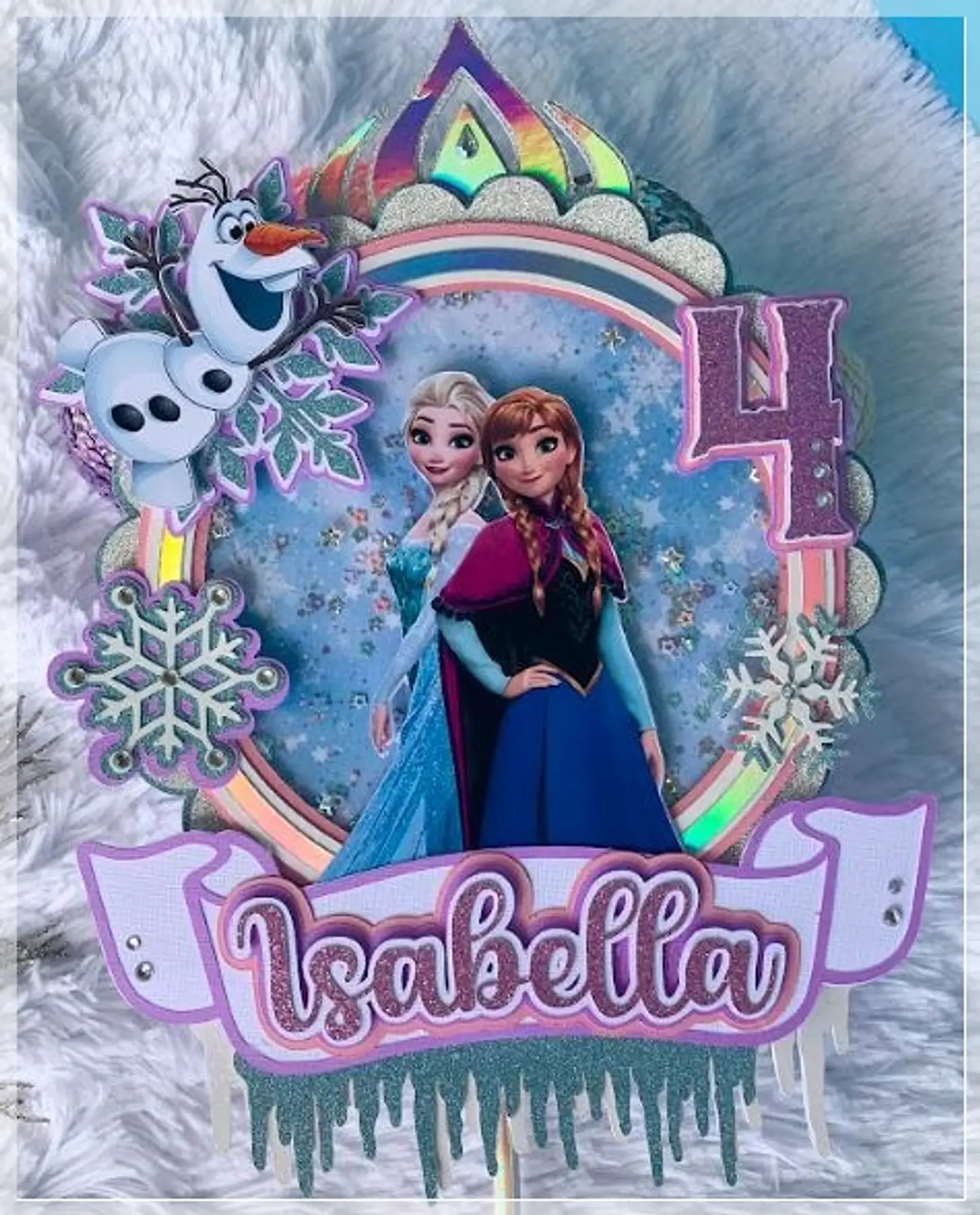 Arquivo de Corte Topo de Bolo Frozen 14 1