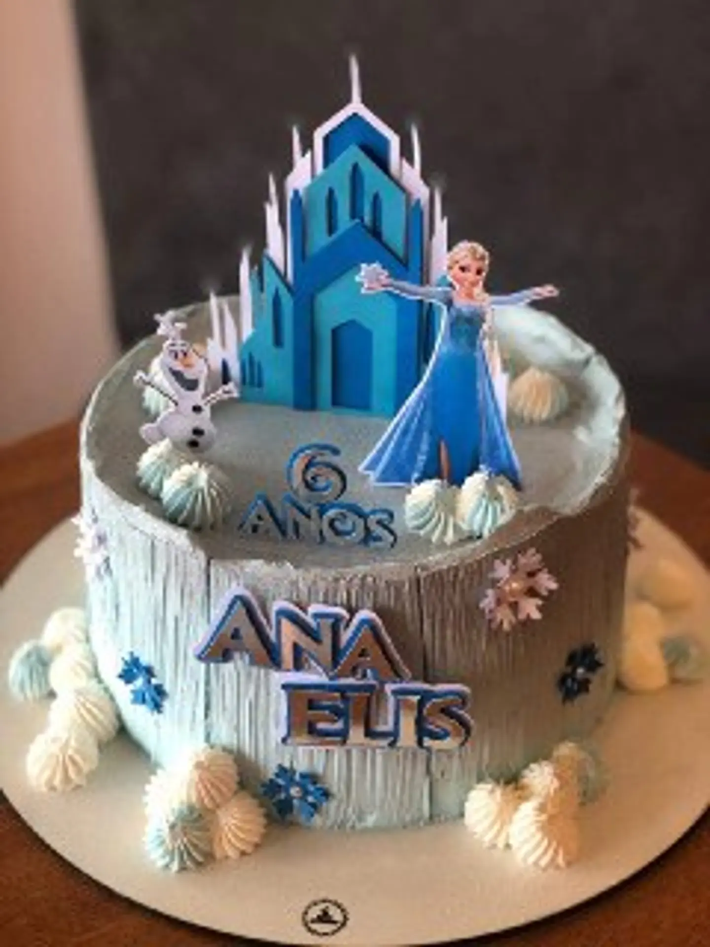 Arquivo de Corte Topo de Bolo Frozen 3 1