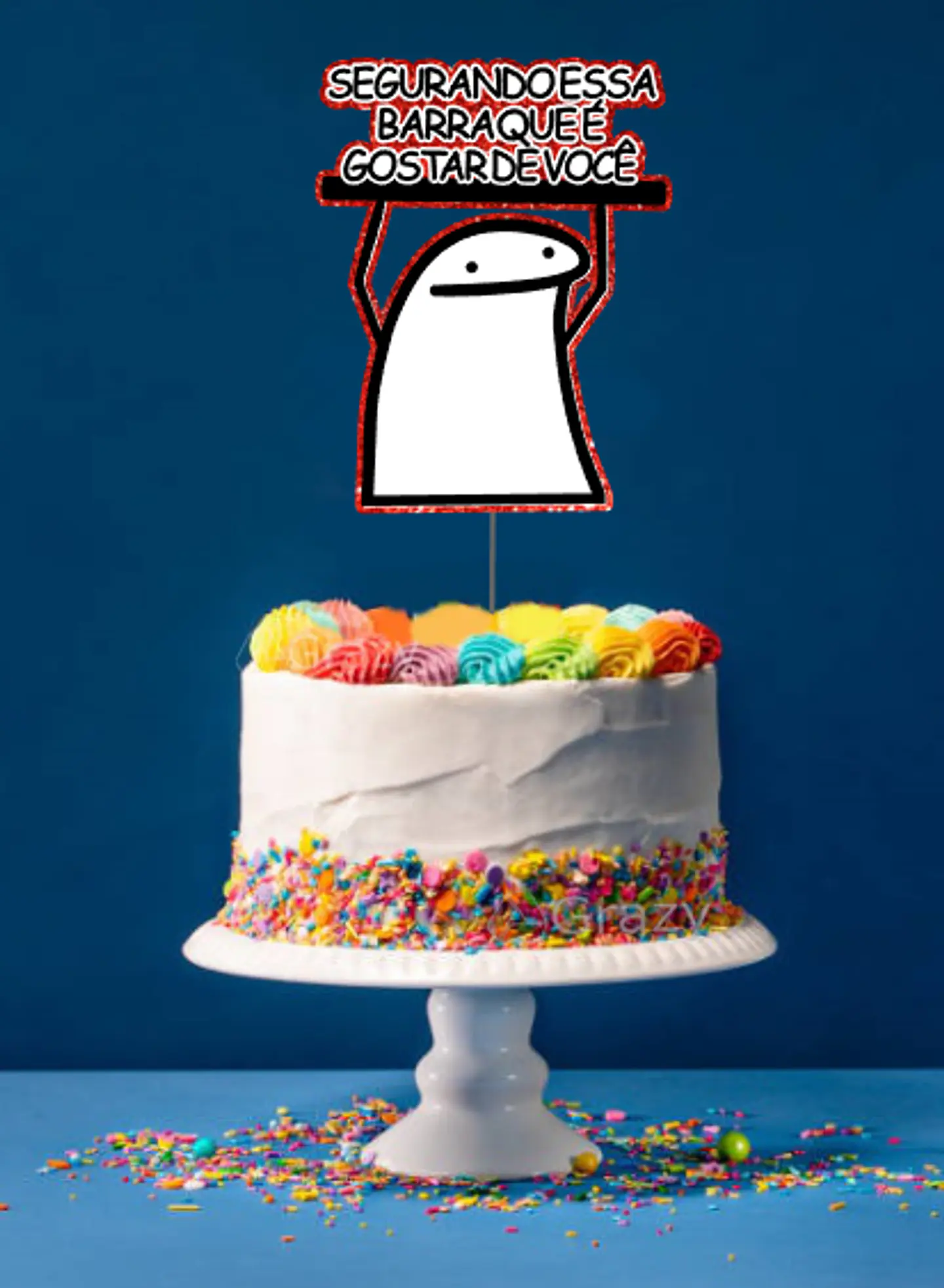 Arquivo de Corte Topo de Bolo Flork Casal Amor Eu Te Amo 16 1