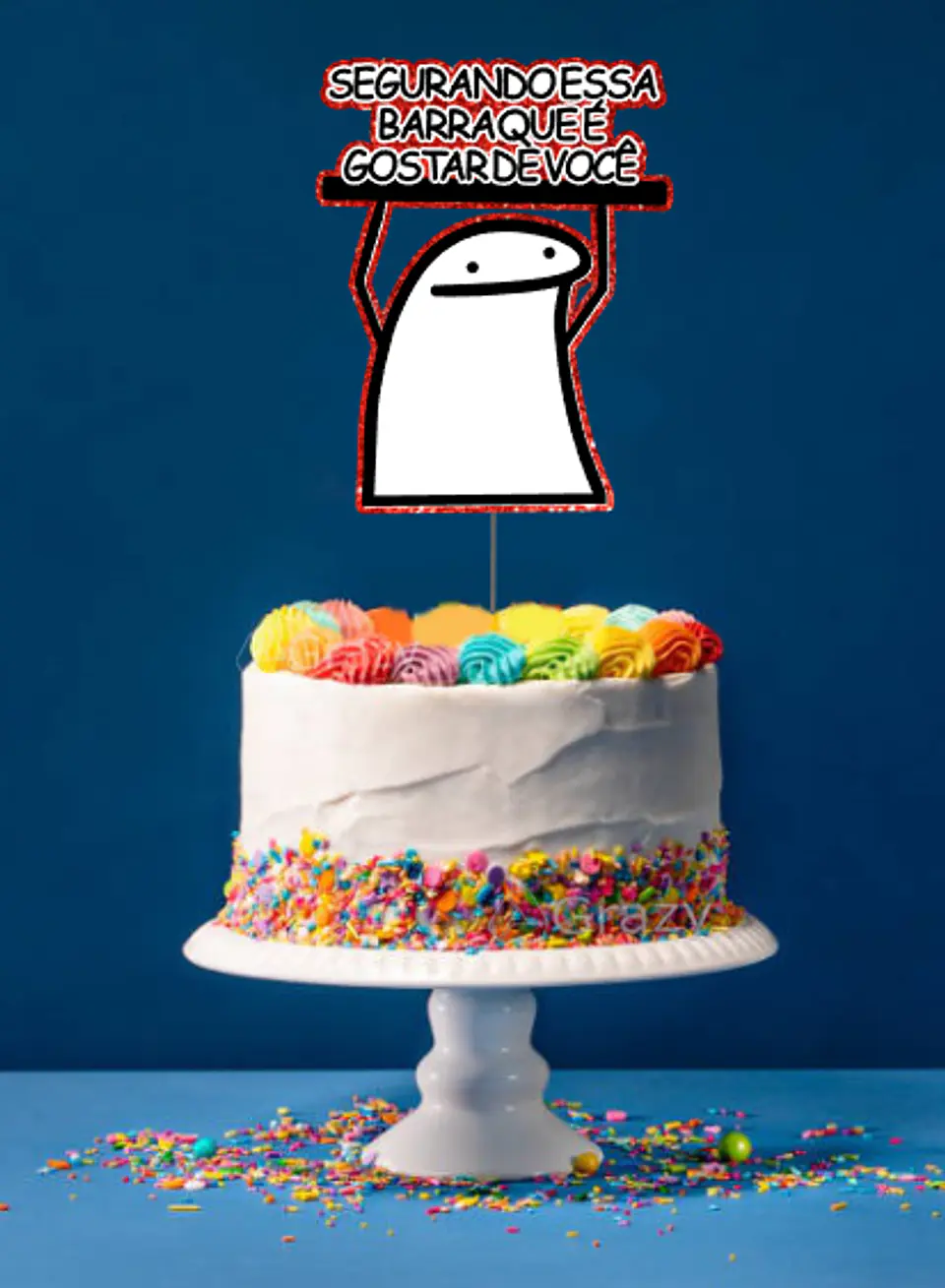 Arquivo de Corte Topo de Bolo Flork Casal Amor Eu Te Amo 16 1