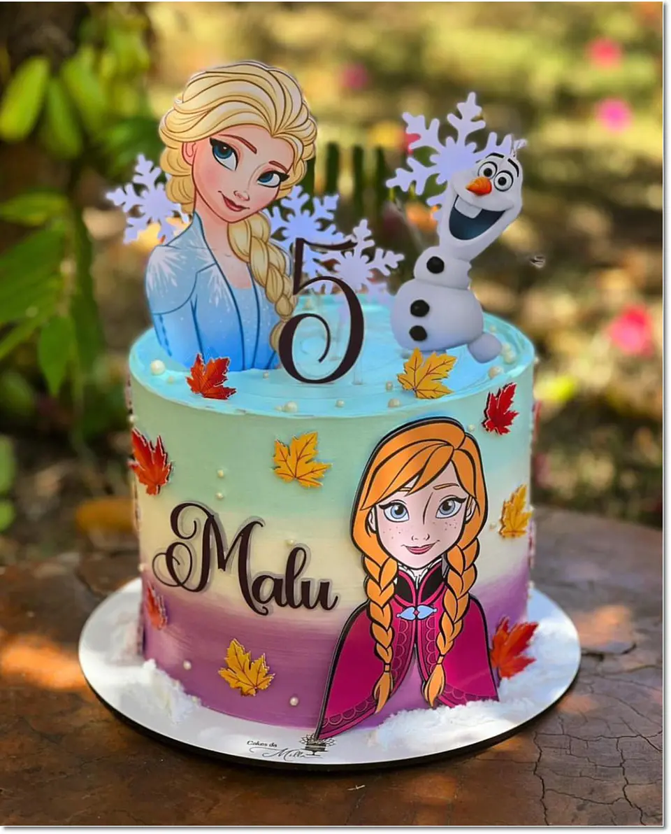 Arquivo de Corte Topo de Bolo Frozen 44 1