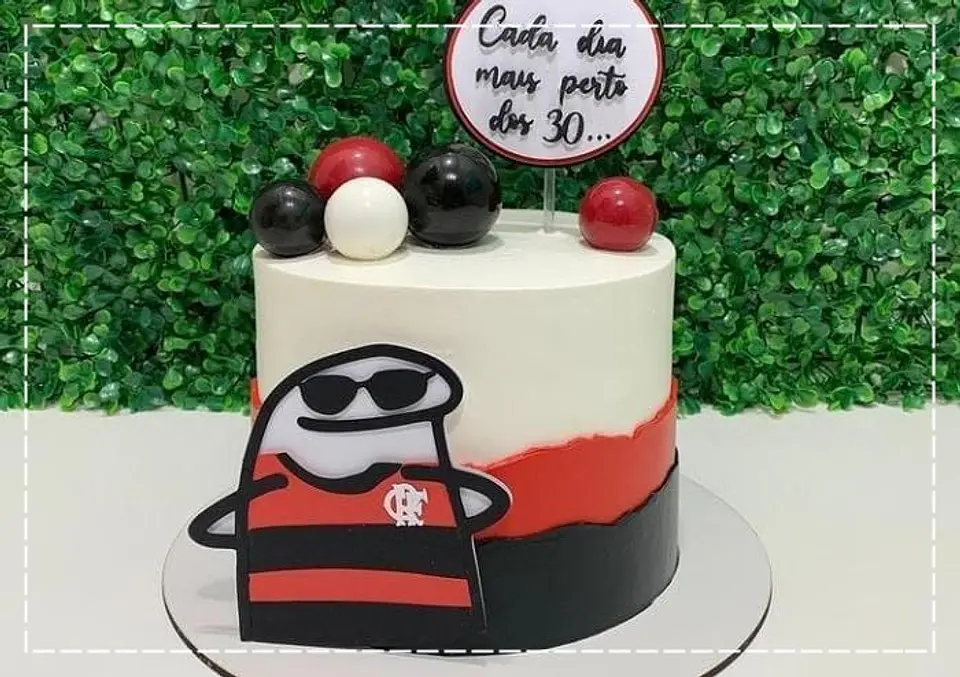 Arquivo de Corte Topo de Bolo Flork Futebol 1 1