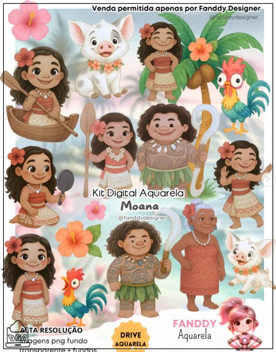 Kit Digital Moana Candy 221 1