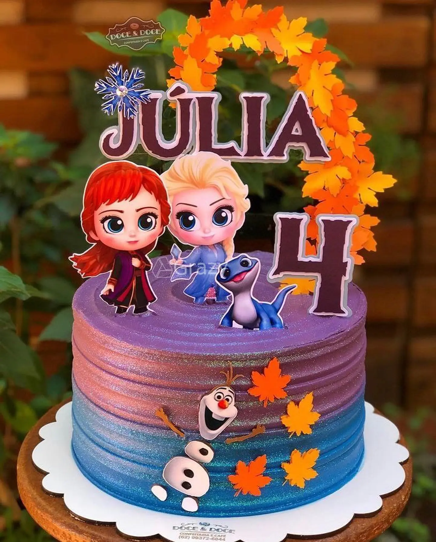Arquivo de Corte Topo de Bolo Frozen 9 1