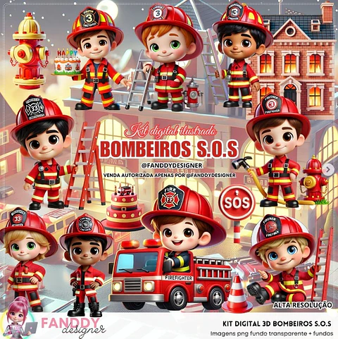Kit Digital Bombeiros 49