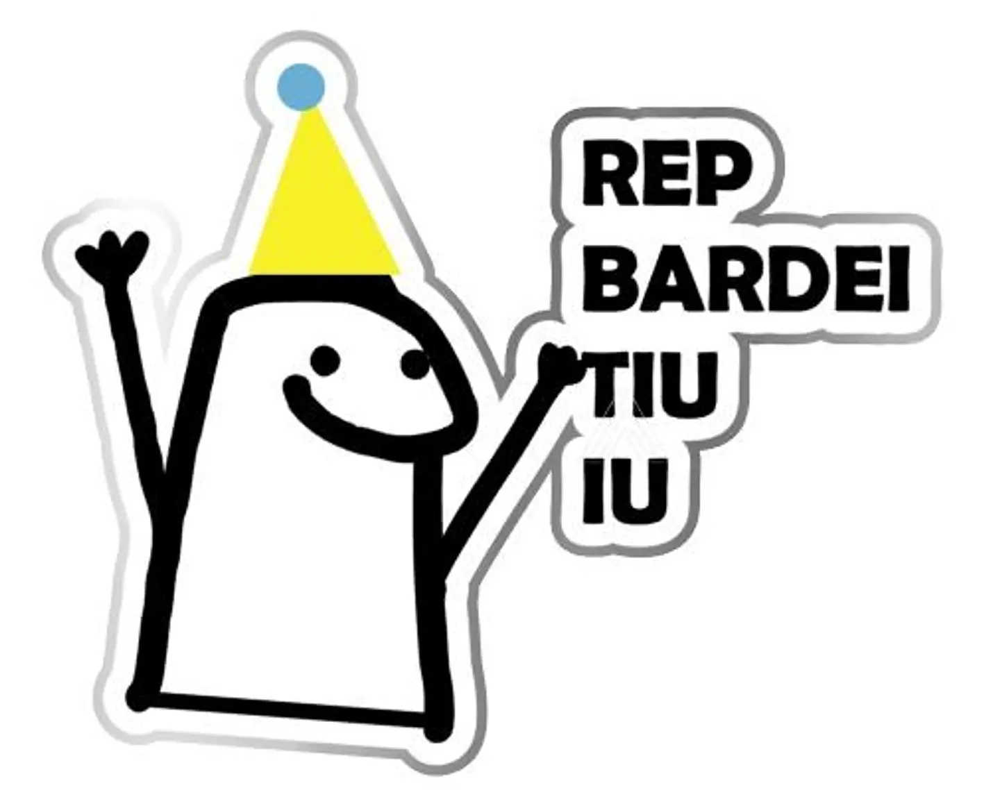 Arquivo de Corte Topo de Bolo Flork Rep Bardei Happy Birthday 8 1