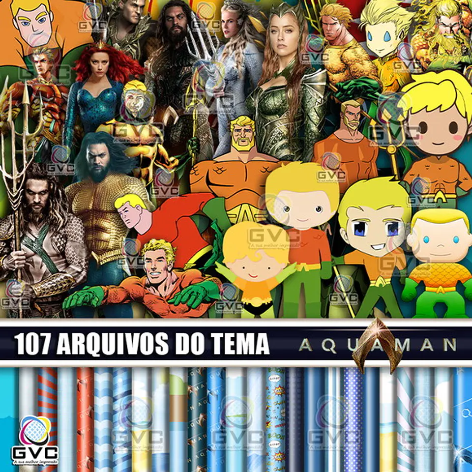 Kit Digital Aquaman 5 1