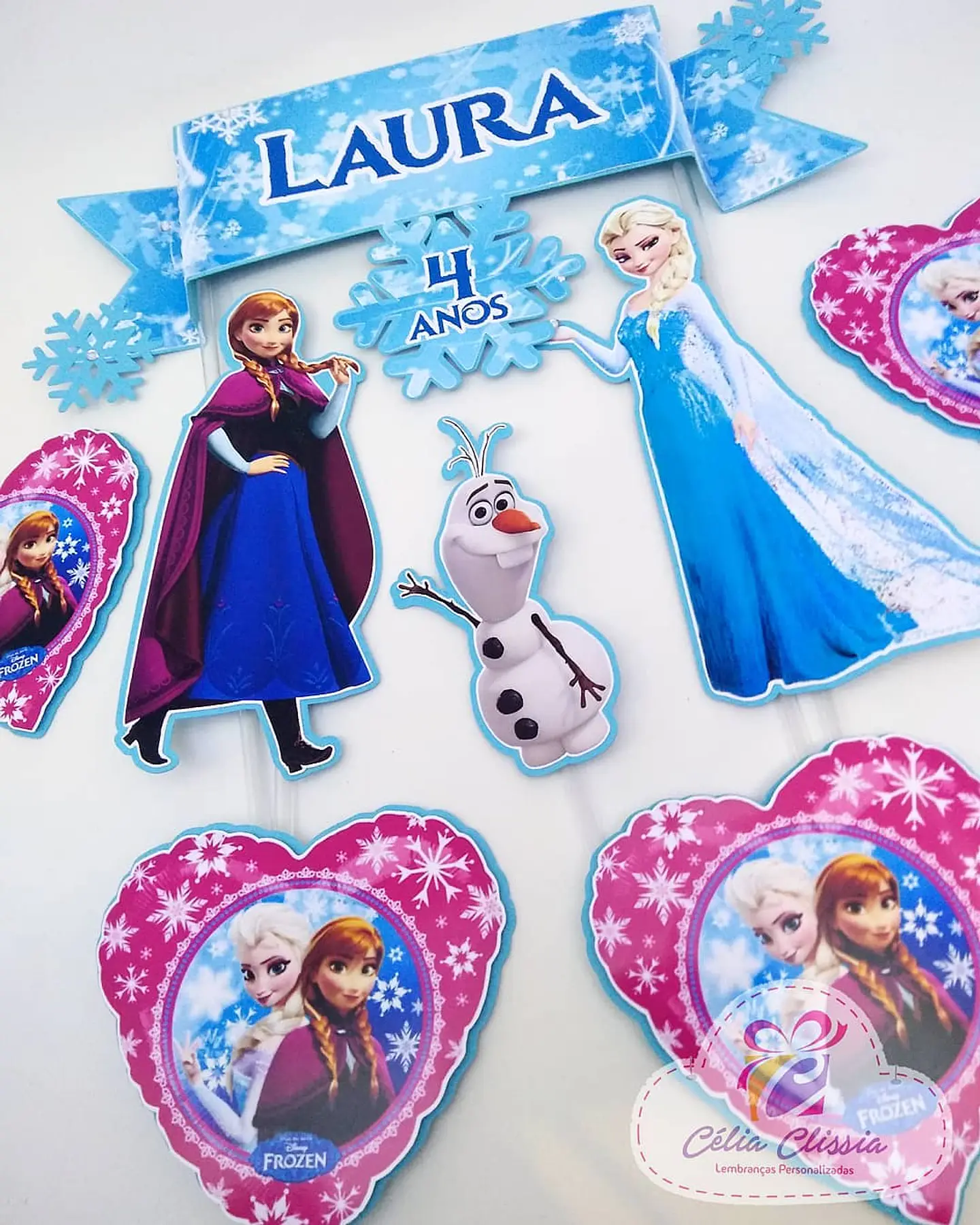 Arquivo de Corte Topo de Bolo Frozen 19 1