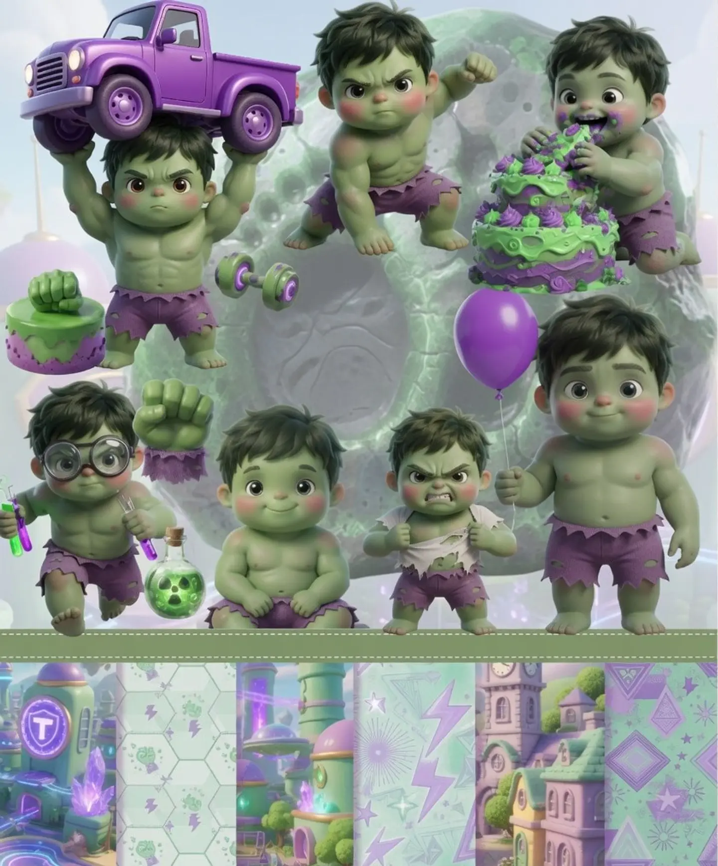 Kit Digital O Incrível Hulk 19 1