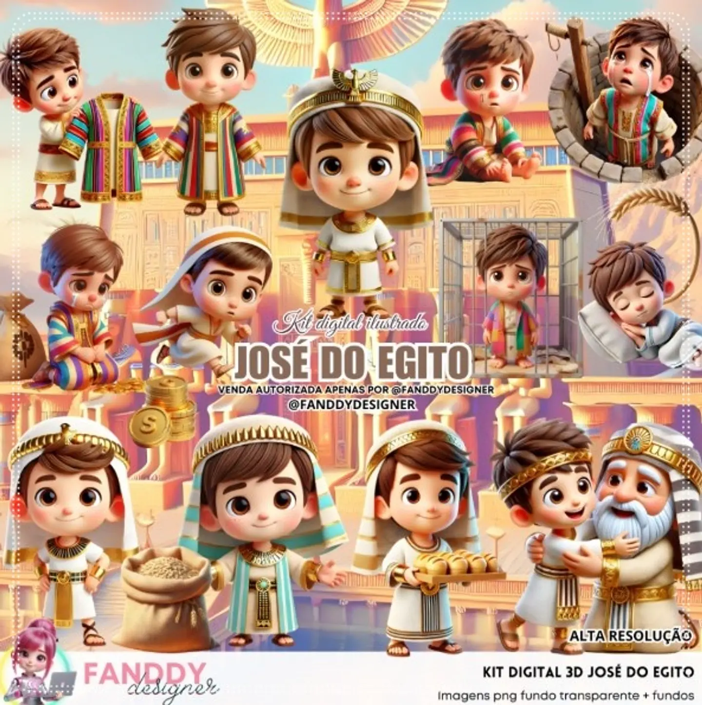 Kit Digital José do Egito 179 1