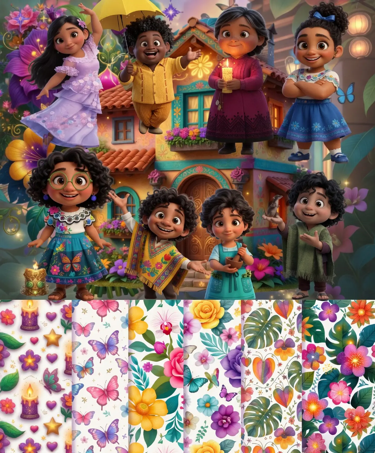 Kit Digital Encanto Cute Disney 3D 1