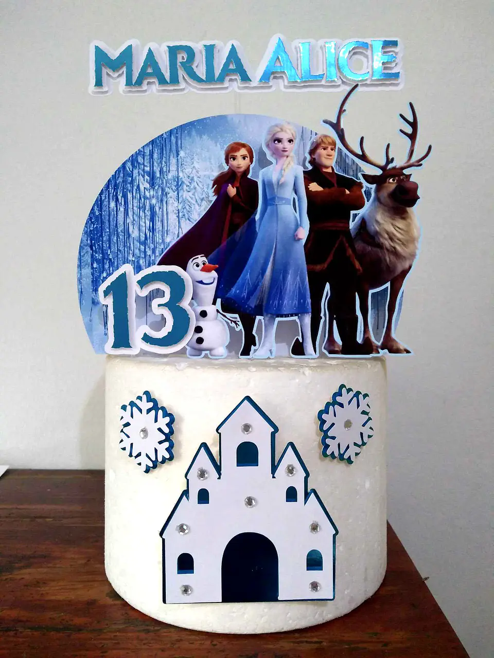 Arquivo de Corte Topo de Bolo Frozen 1 1