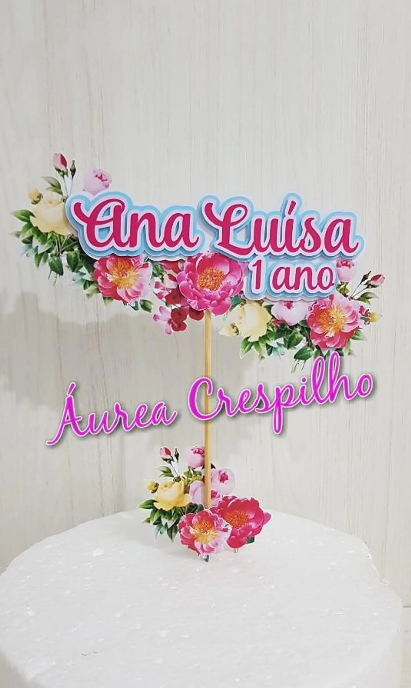Arquivo de Corte Topo de Bolo Flores Floral 43 1