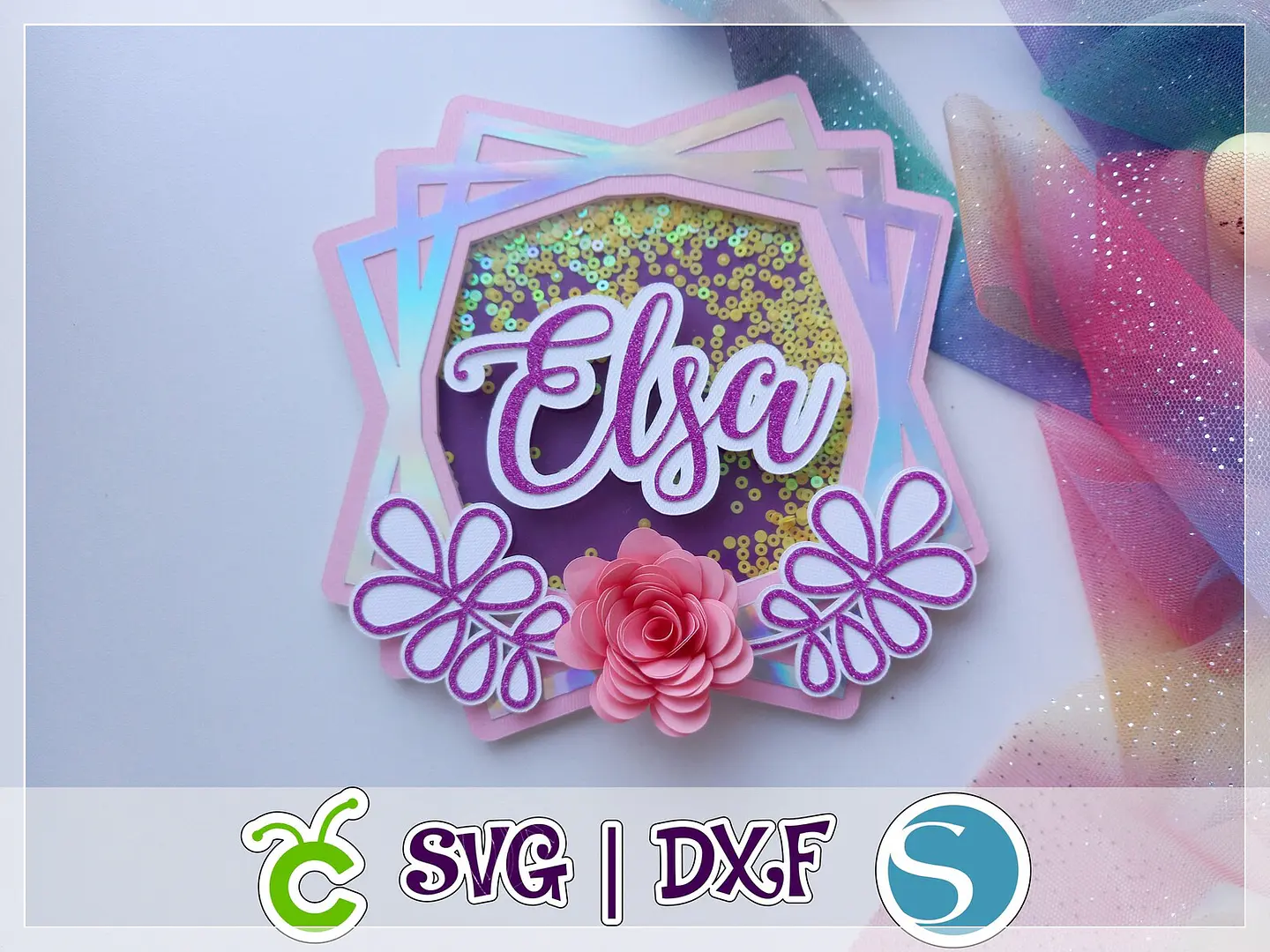 Arquivo de Corte Topo de Bolo Flores Floral 25 1