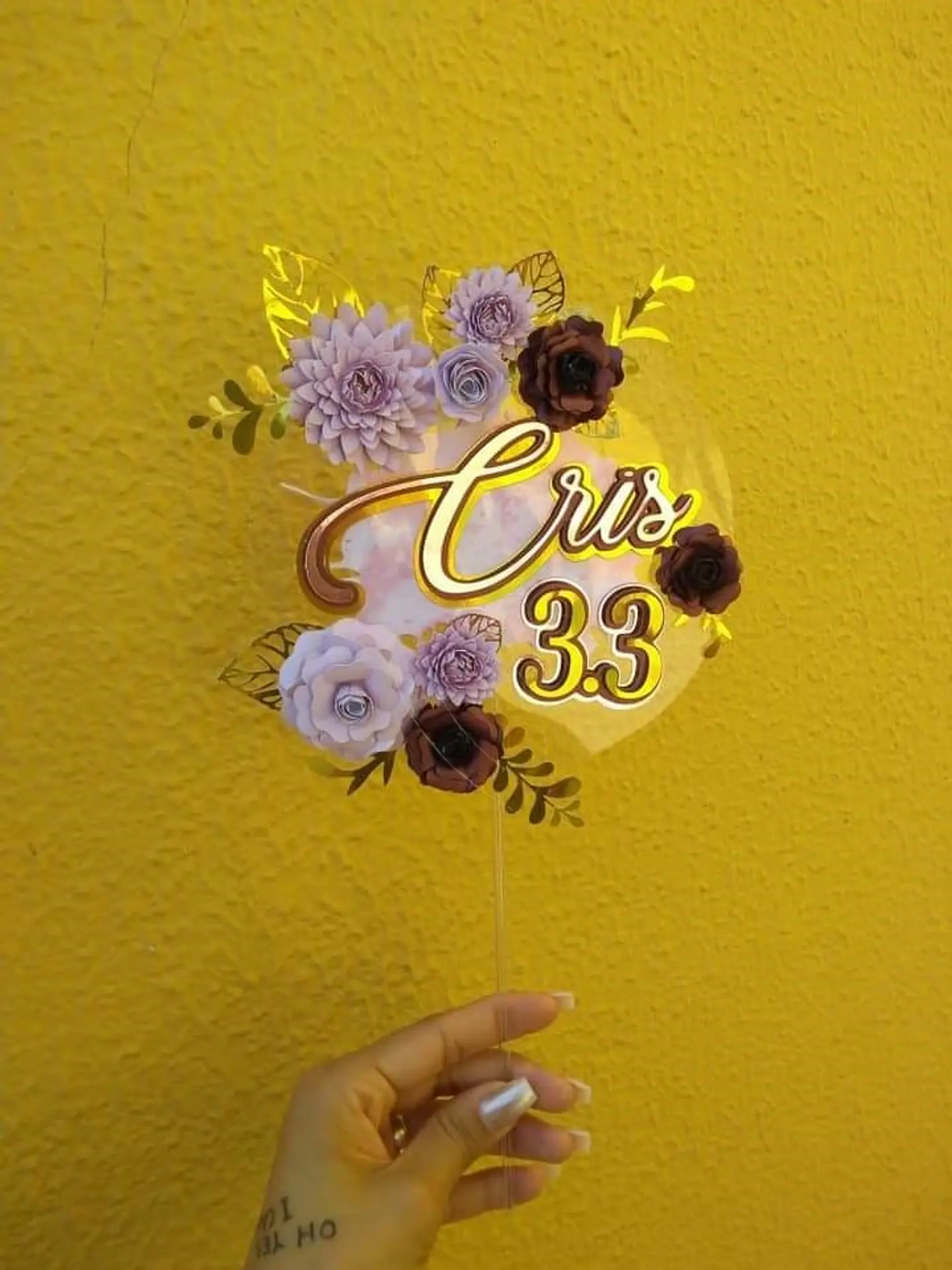 Arquivo de Corte Topo de Bolo Flores Floral 48 1
