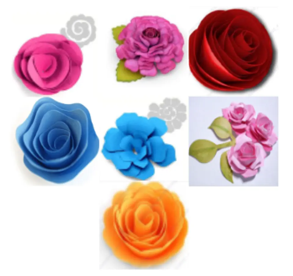 Arquivo de Corte Topo de Bolo Flores Floral 10 1