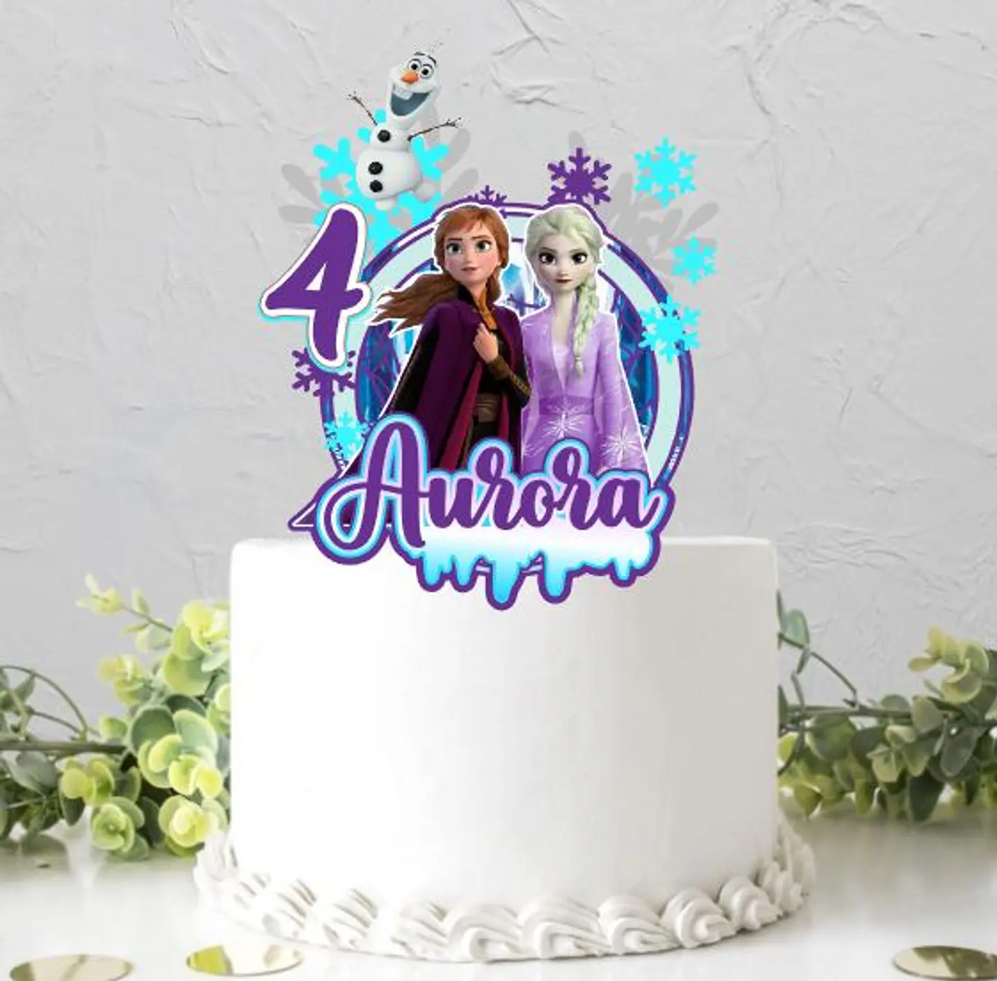 Arquivo de Corte Topo de Bolo Frozen 12 1