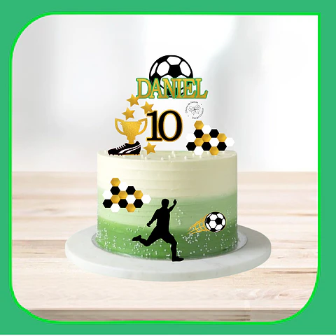 Arquivo de Corte Topo de Bolo Futebol 61