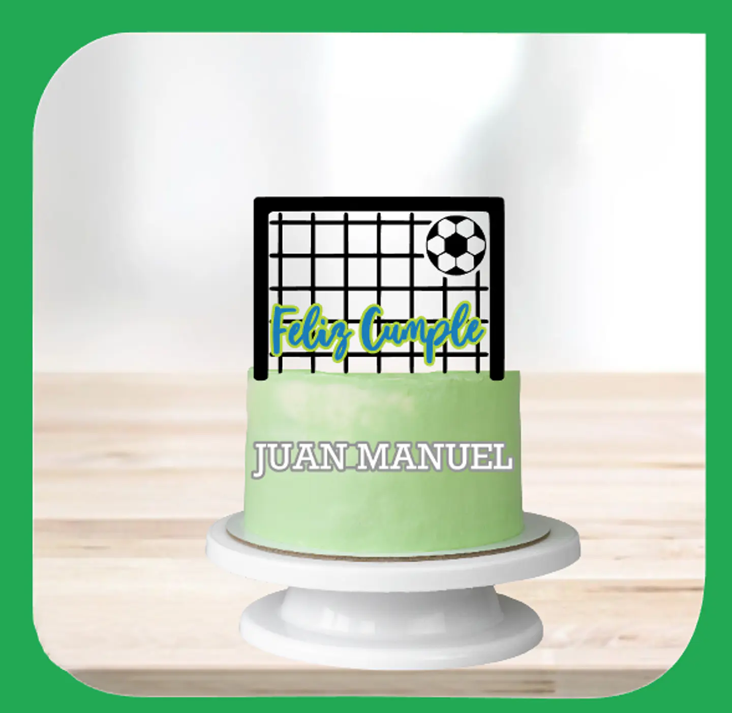 Arquivo de Corte Topo de Bolo Futebol 56 1