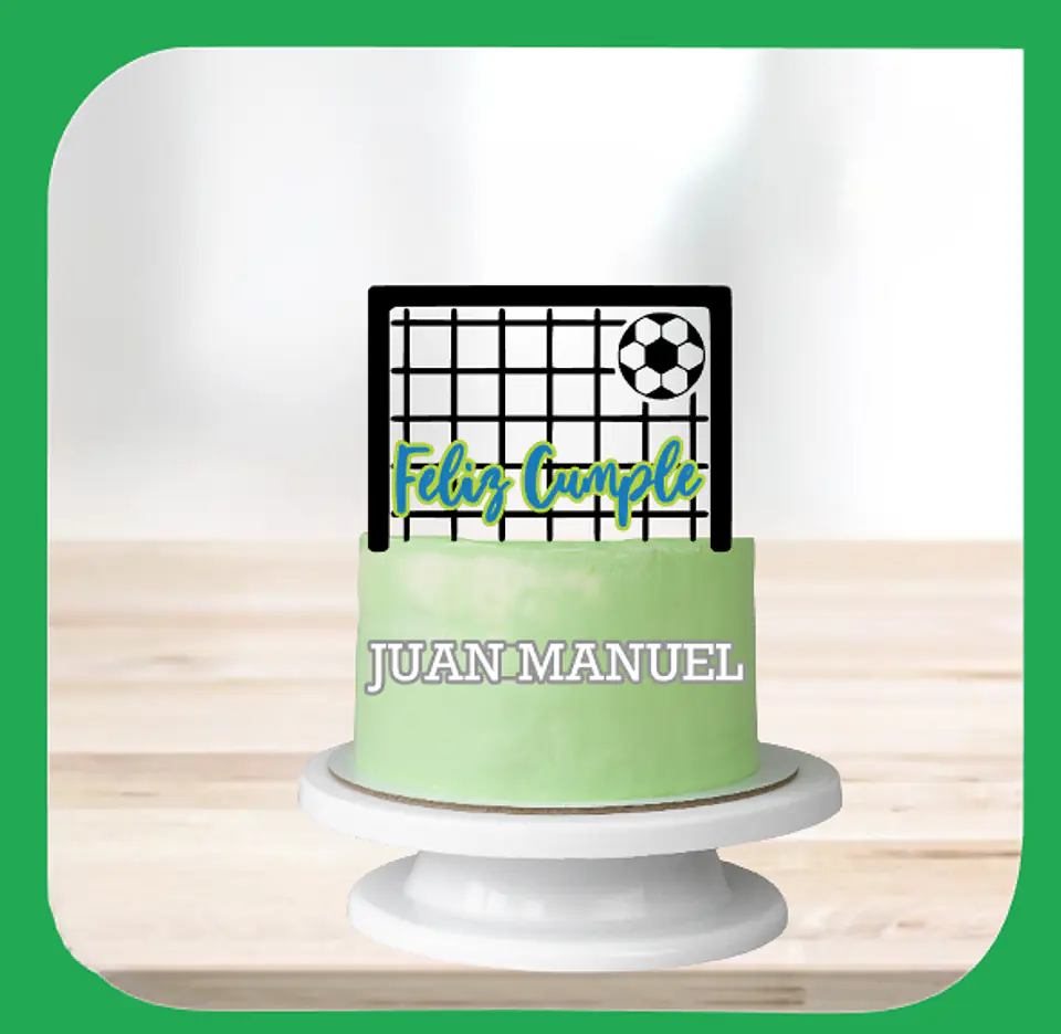 Arquivo de Corte Topo de Bolo Futebol 56 1