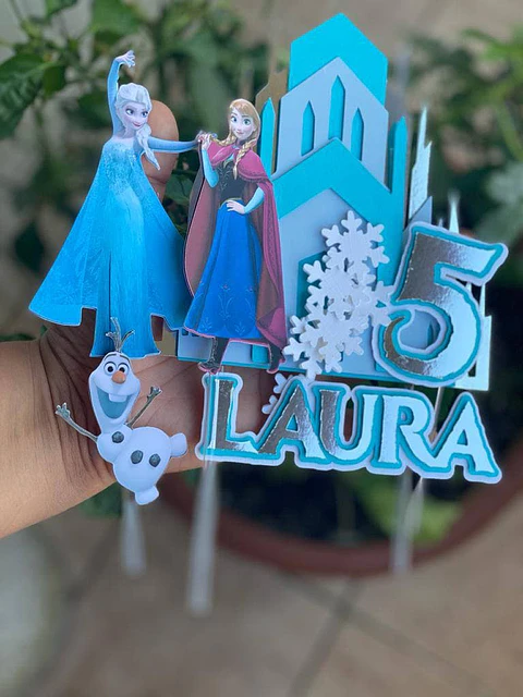 Arquivo de Corte Topo de Bolo Frozen 31
