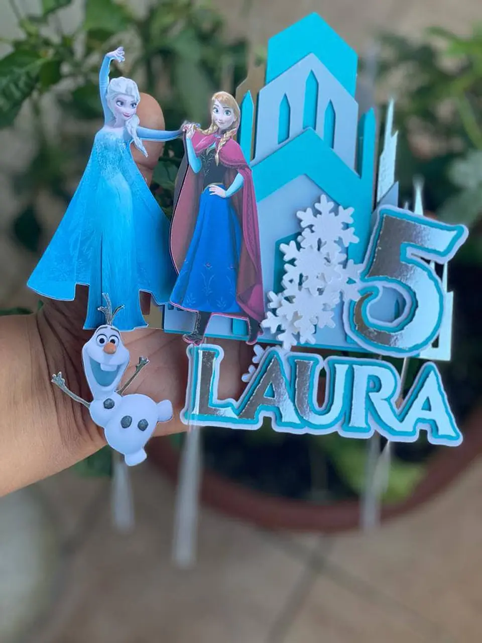 Arquivo de Corte Topo de Bolo Frozen 31 1