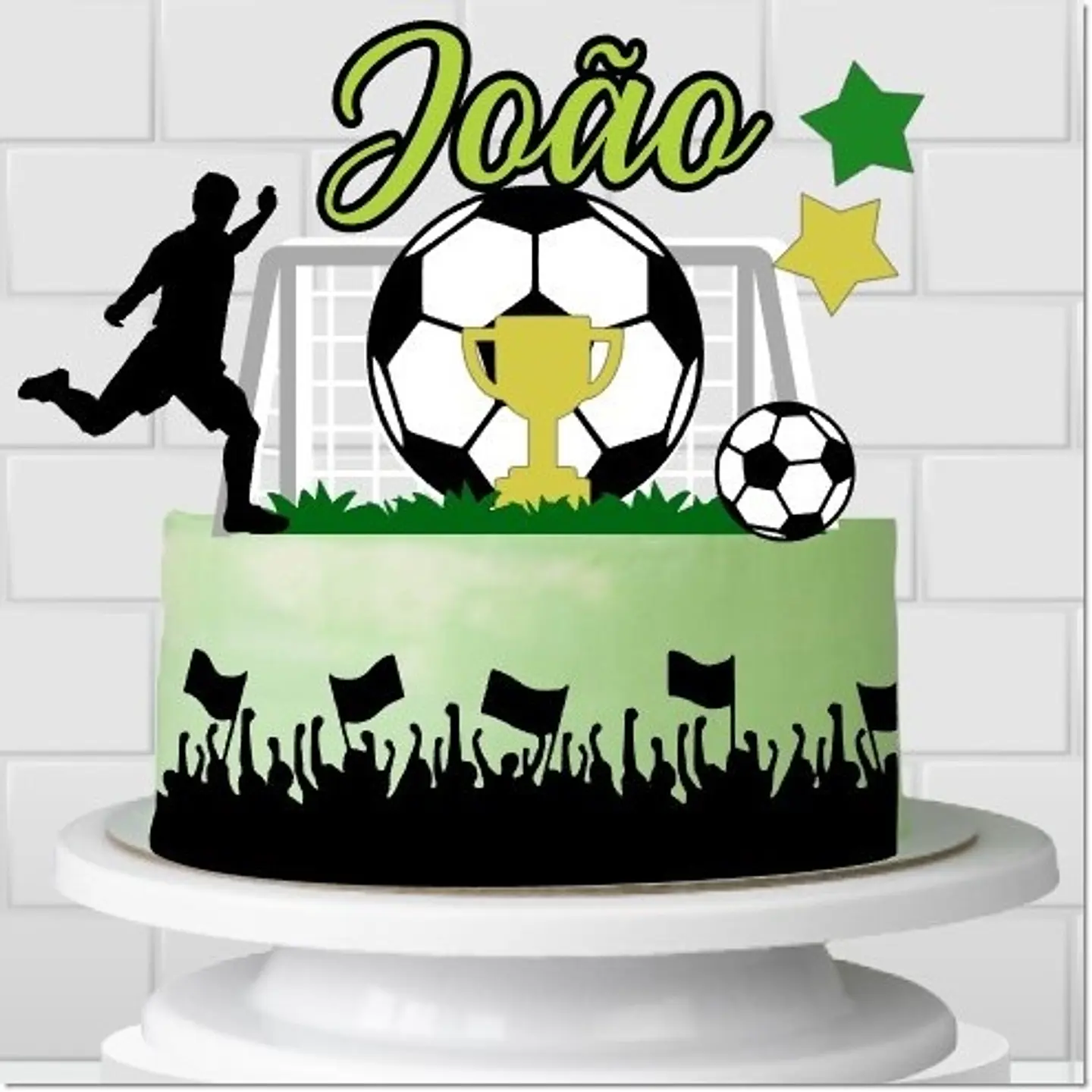Arquivo de Corte Topo de Bolo Futebol 54 1