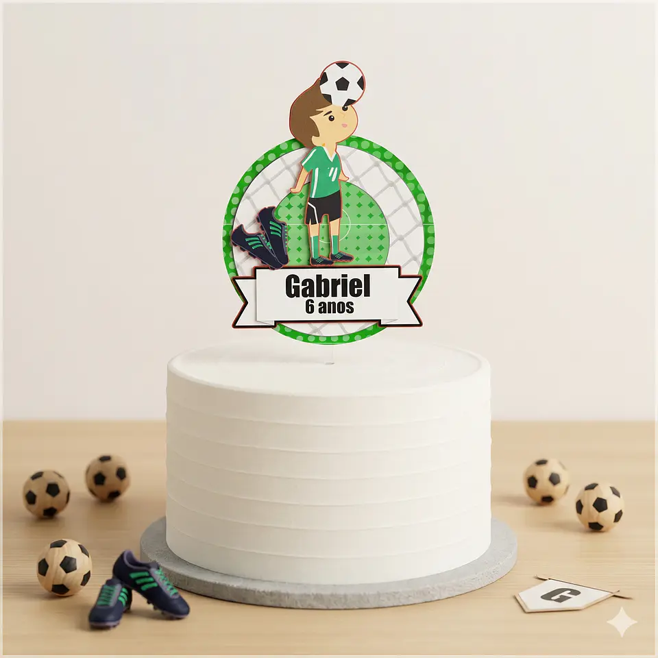 Arquivo de Corte Topo de Bolo Futebol 71 1