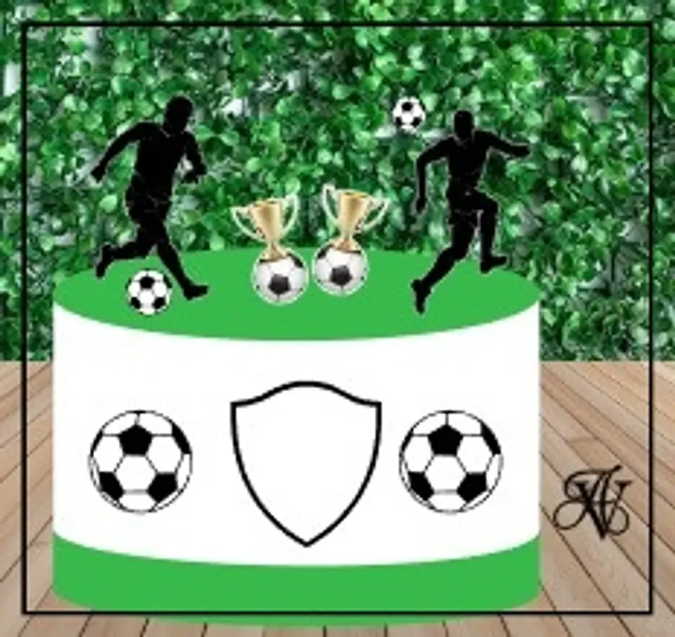 Arquivo de Corte Topo de Bolo Futebol 42 1