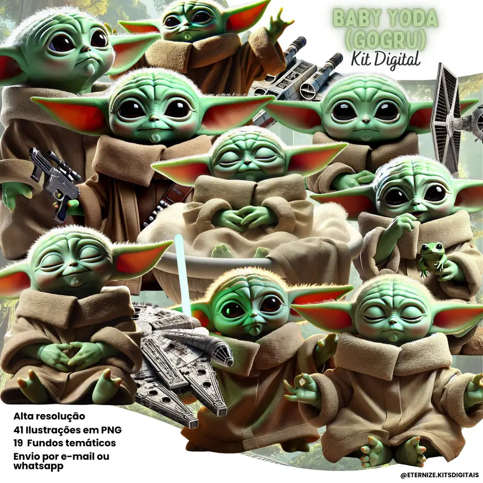 Kit Digital Baby Yoda (gogru 22 1