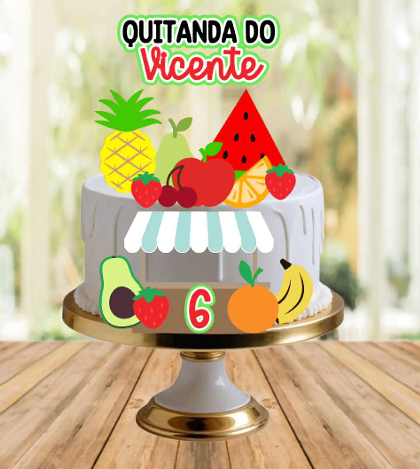 Arquivo de Corte Topo de Bolo Feira Frutinhas Pomar 54 1