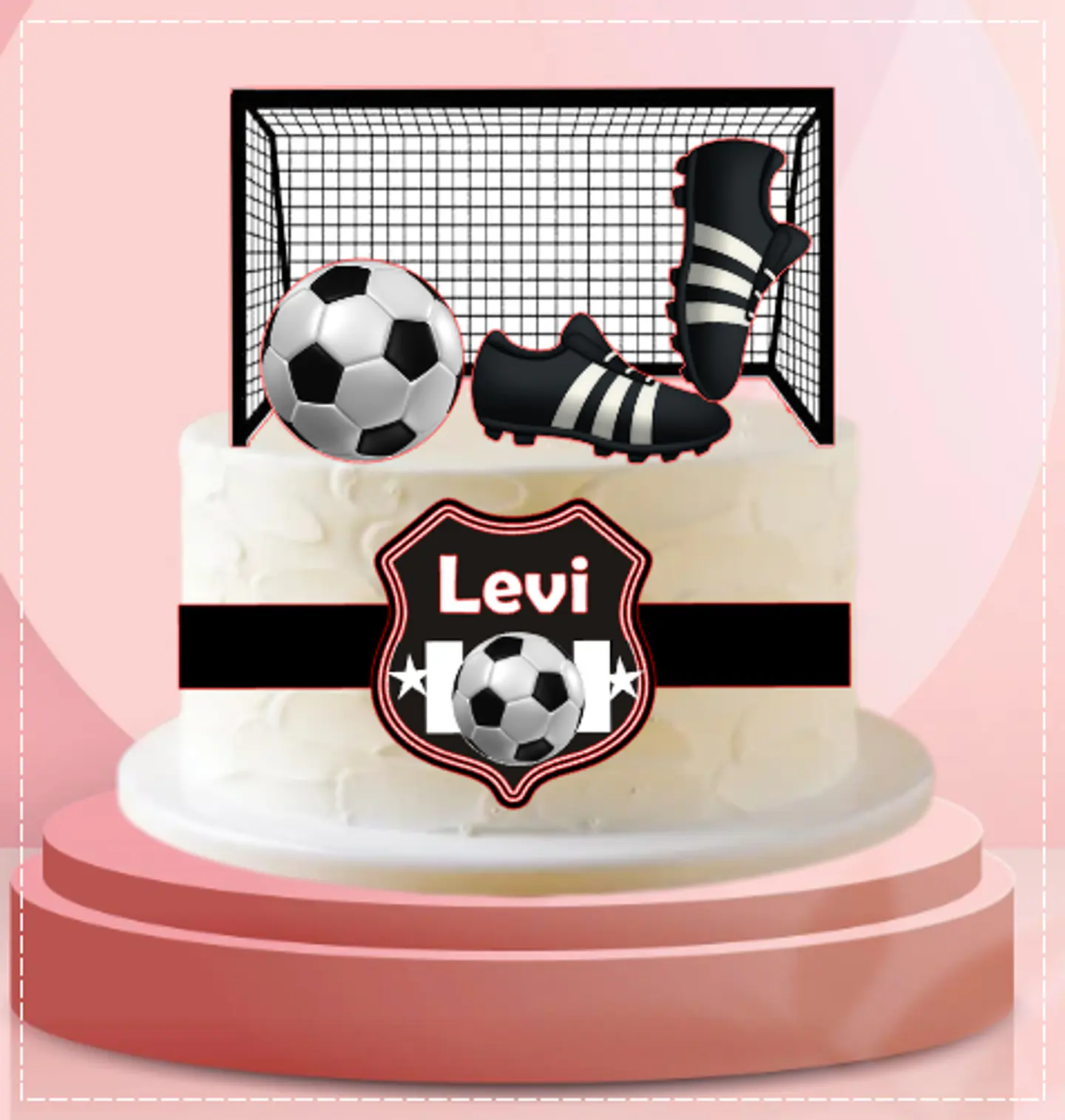Arquivo de Corte Topo de Bolo Futebol 10 1