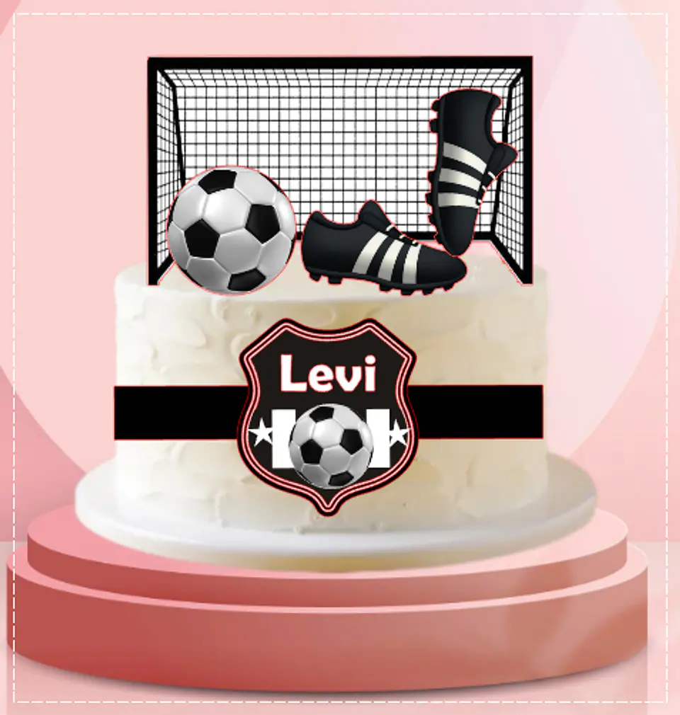 Arquivo de Corte Topo de Bolo Futebol 10 1