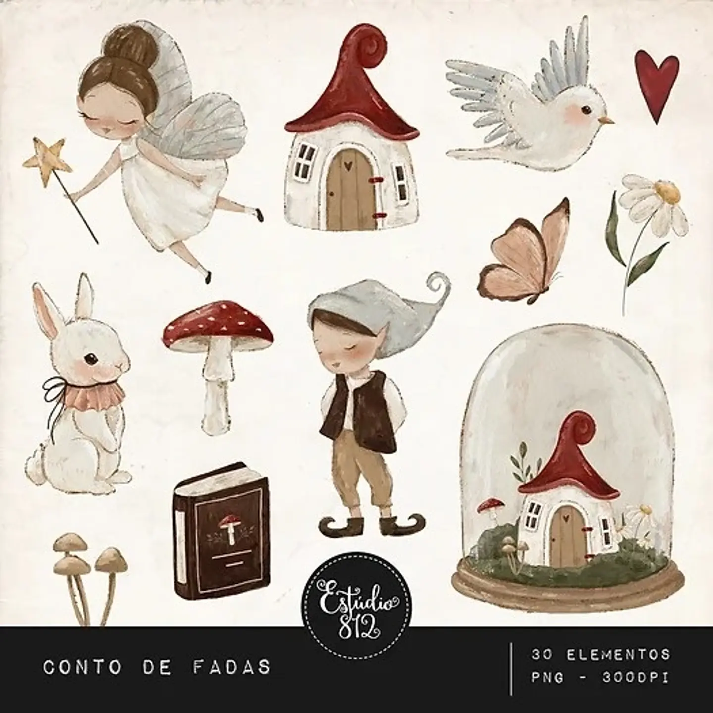 Kit Digital Conto de Fadas 49 1