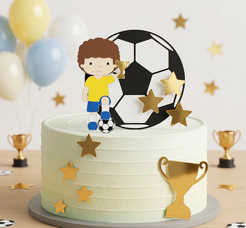 Arquivo de Corte Topo de Bolo Futebol Copa 138