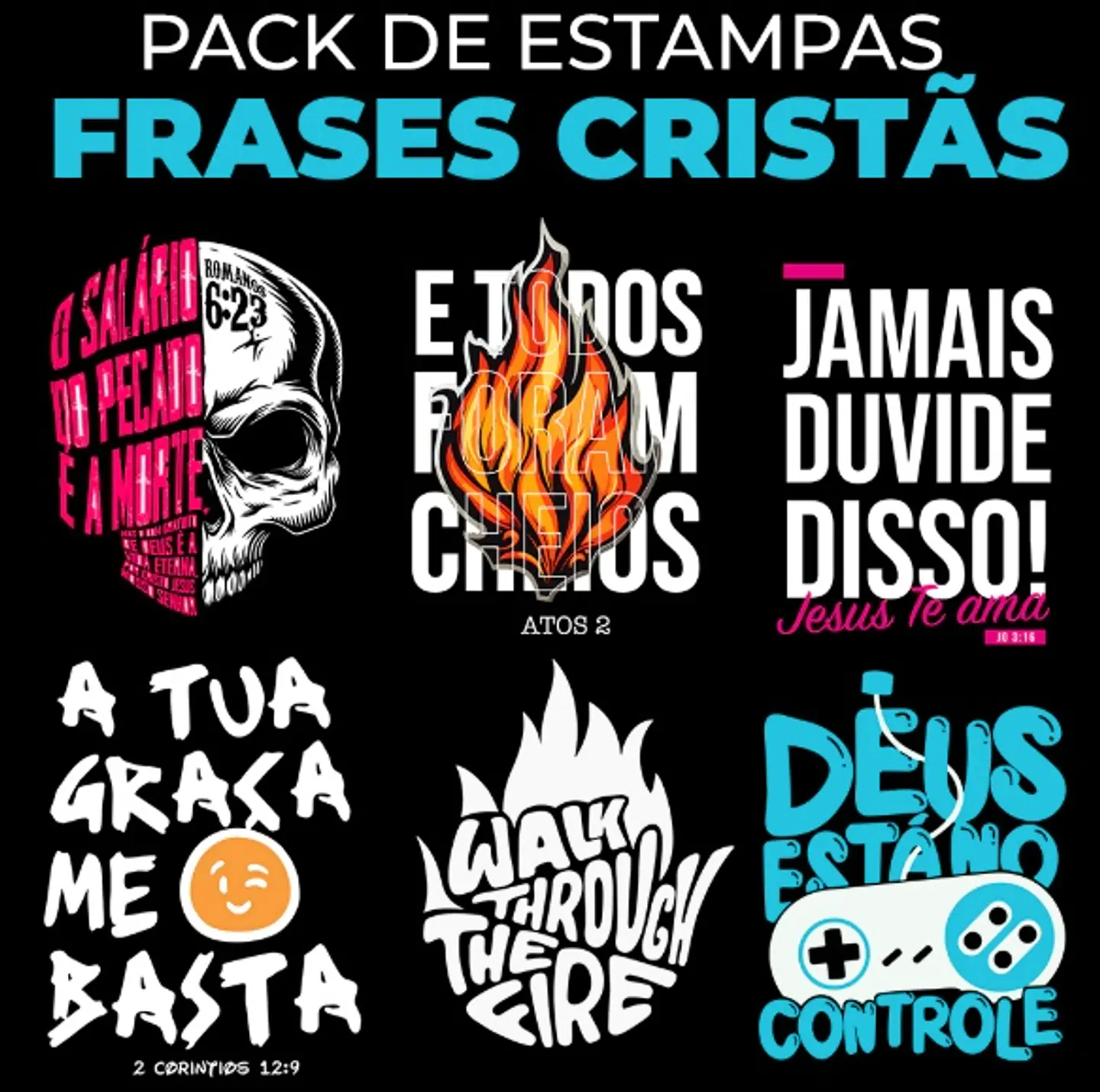 Kit Digital Pack Frases Cristã 3 1