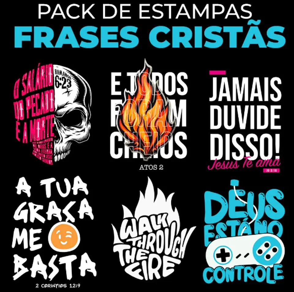 Kit Digital Pack Frases Cristã 3 1