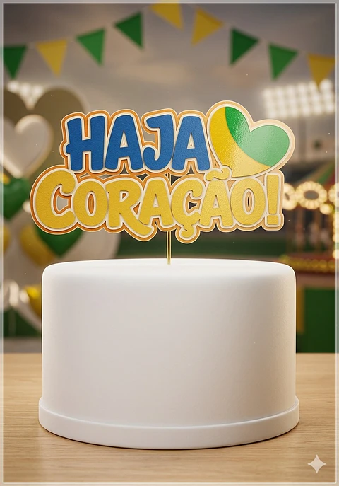 Arquivo de Corte Topo de Bolo Futebol Copa 124