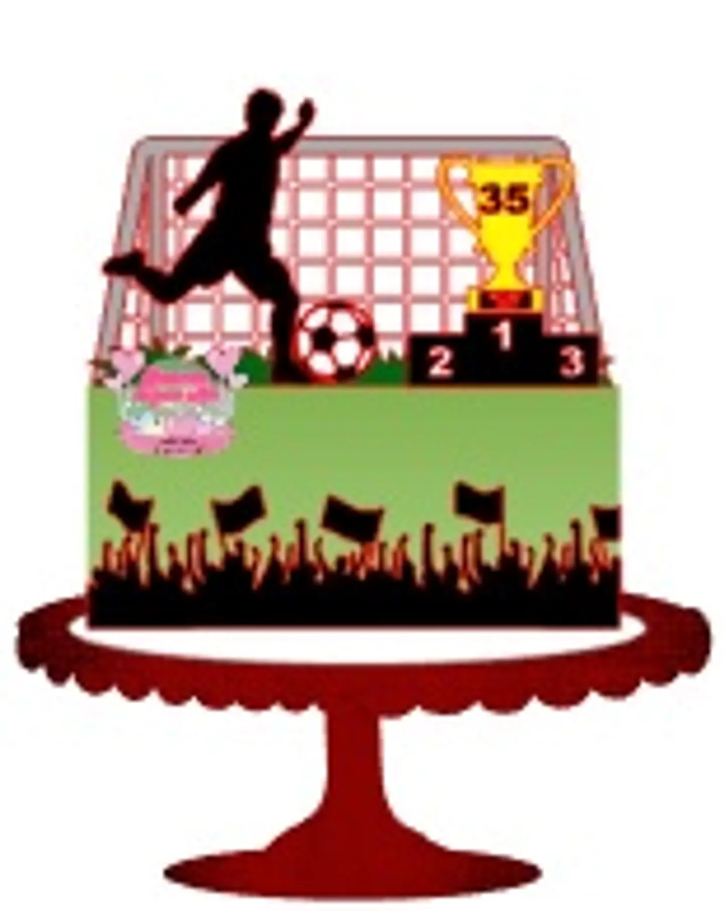 Arquivo de Corte Topo de Bolo Futebol 29 1