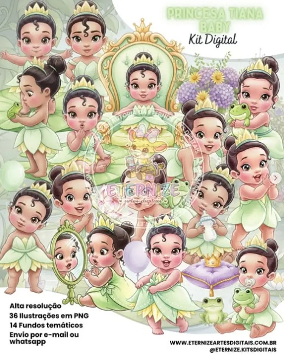 Kit Digital Tiana Baby 11 1
