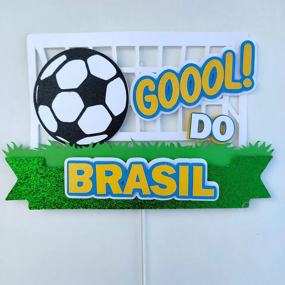 Arquivo de Corte Topo de Bolo Futebol Copa 109 1