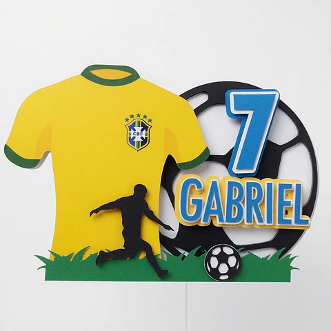 Arquivo de Corte Topo de Bolo Futebol Copa 107