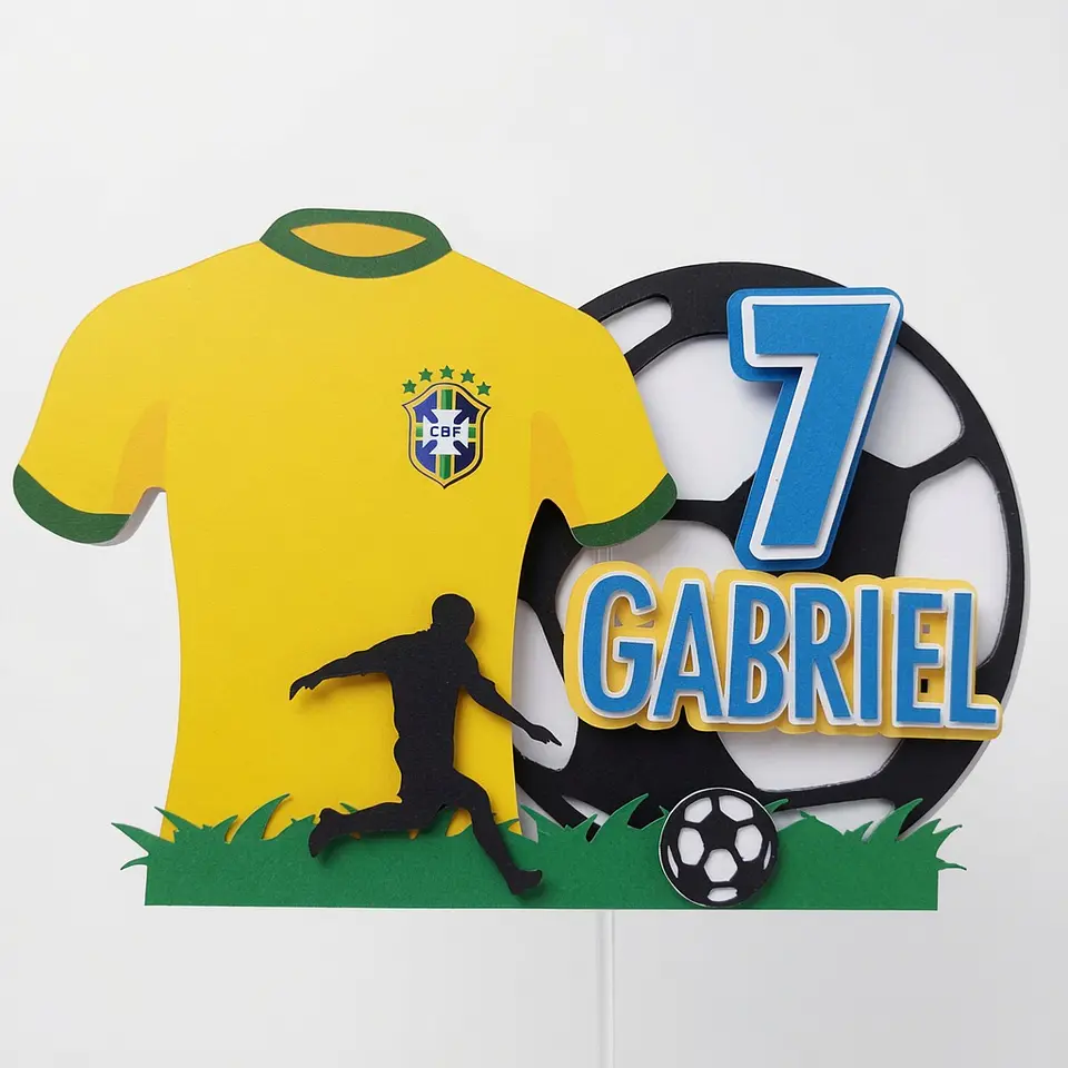Arquivo de Corte Topo de Bolo Futebol Copa 107 1