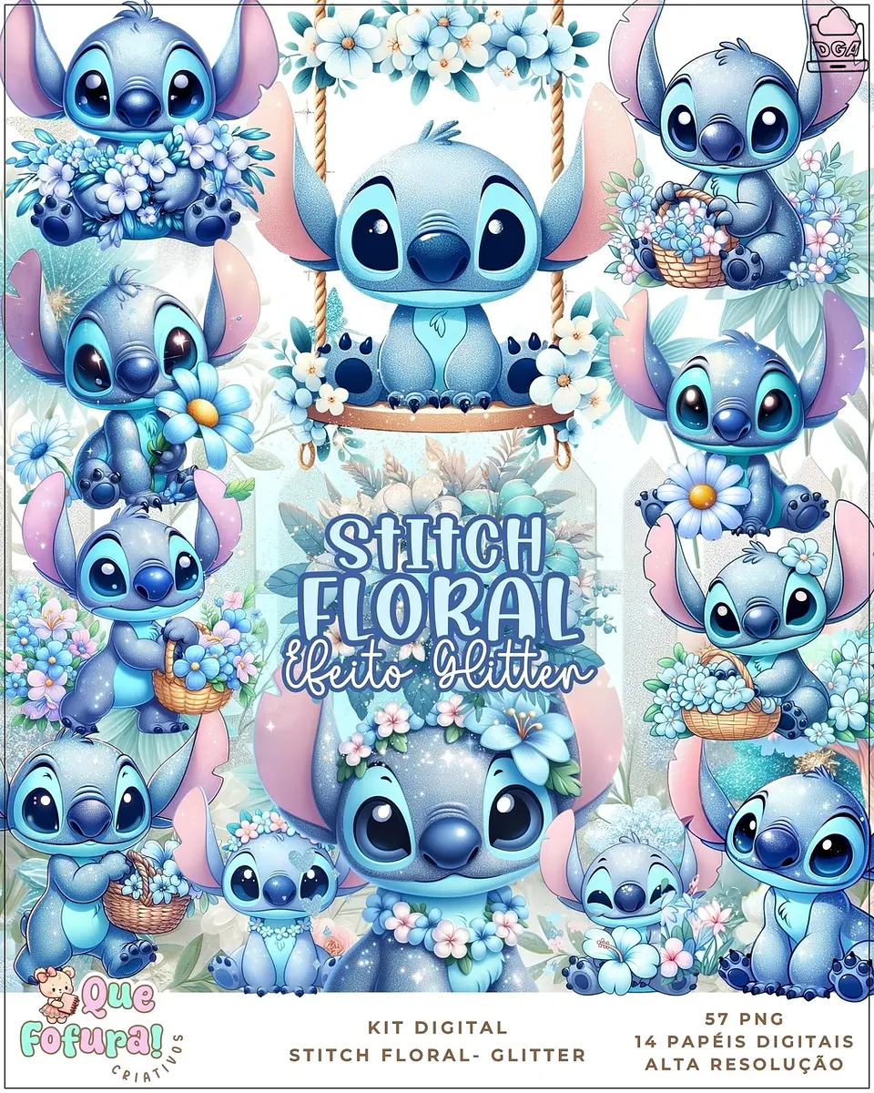 Kit Digital Stitch Floral 82 1