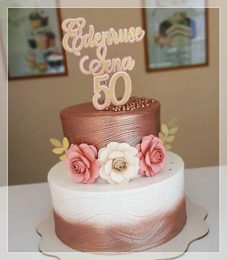 Arquivo de Corte Topo de Bolo Flores Floral 23 1
