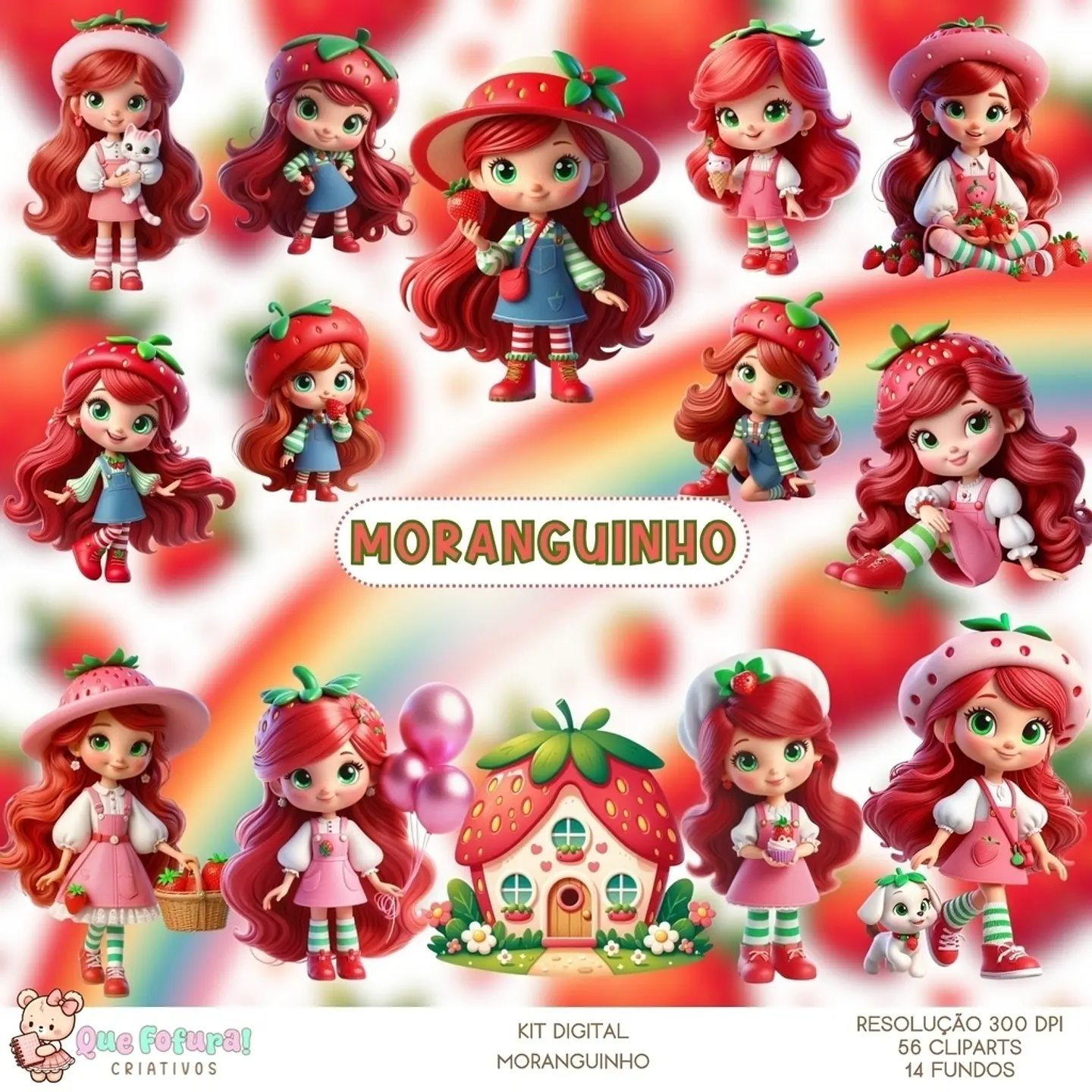 Kit Digital Moranguinho 69 1