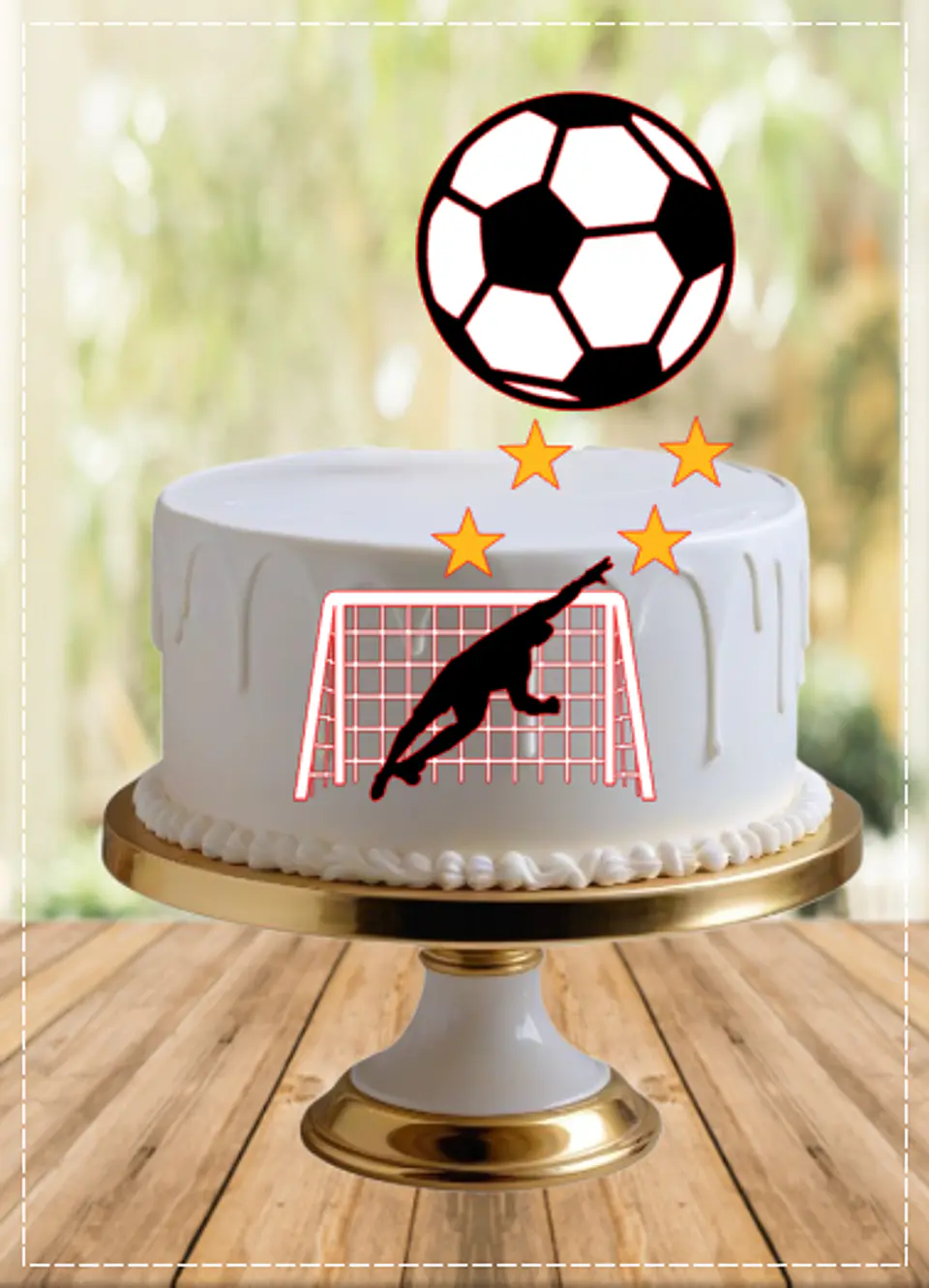 Arquivo de Corte Topo de Bolo Futebol 48 1